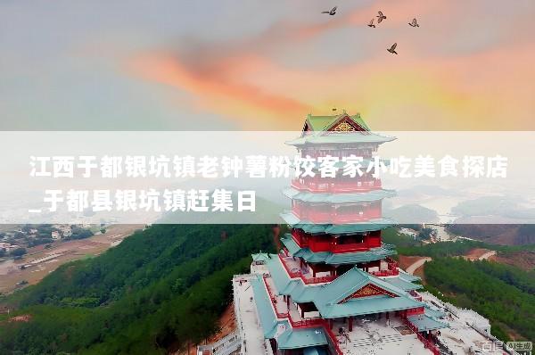 江西于都银坑镇老钟薯粉饺客家小吃美食探店_于都县银坑镇赶集日