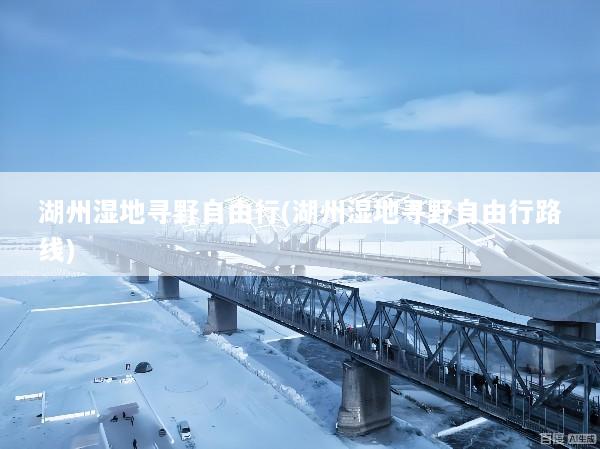 湖州湿地寻野自由行(湖州湿地寻野自由行路线)